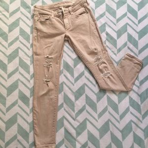 Distressed Arizona Jeans